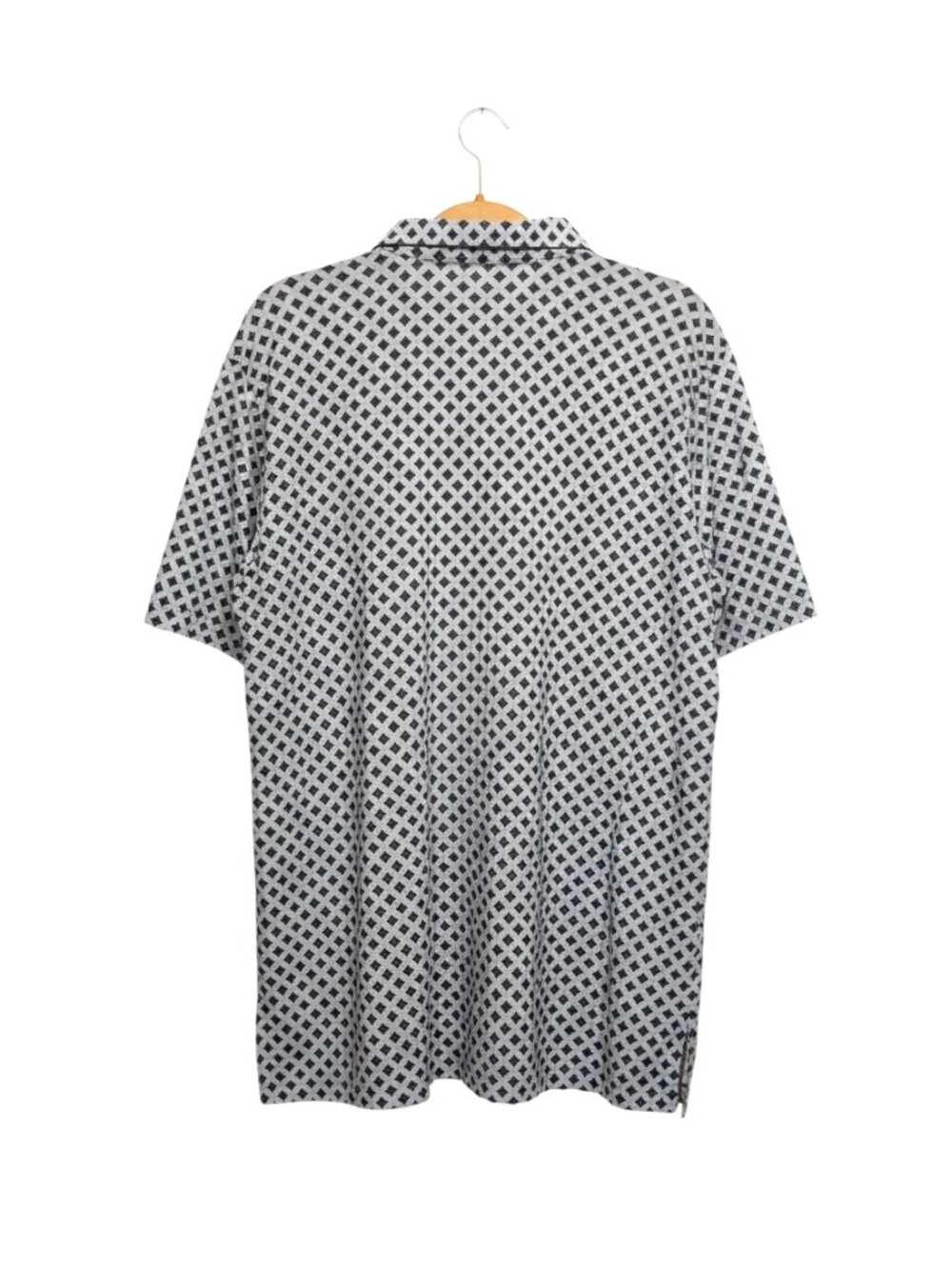 Polo Golf Ralph Lauren Mens Shirt Top Geometric Blue XL - Picture 6 of 9